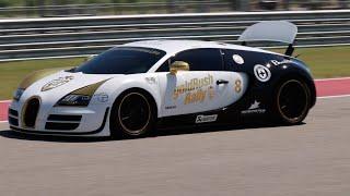 Bugatti Veyron Super Sport Pur Blanc At The Circuit Of The Americas - GoldRush Rally 7