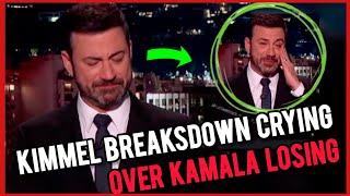 Jimmy Kimmel CRIES On LIVE TV Over KAMALA LOSING To TRUMP....