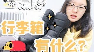 零下50度？！为了保命行李箱里装什么？旅行化妆包 | 暖宝宝 | 1800D