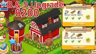 Hay Day How To Barn and Silo upgrade 6200 level 184 Gameplay