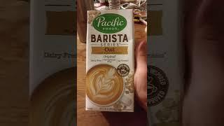 Pacific Foods Barista Series Original Oat Plant Based Beverage Review