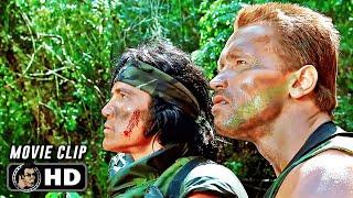 Billy Is Spooked Scene | PREDATOR (1987) Arnold Schwarzenegger, Movie CLIP HD