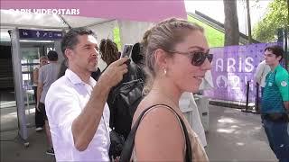 Mikaela Shiffrin arrival @ Paris 11 august 2024