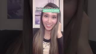 Do I need an ATTORNEY for my GREEN CARD interview?【1 Minute with Jeanny Tsoi】