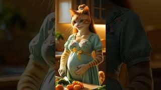 He never stopped loving her wife  #cat #shortsfeed #viralshort #growth #support #aicat #catlovers
