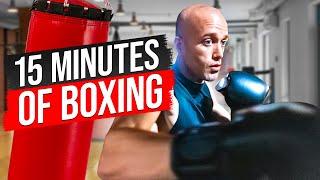 GET FIT FASTER | 15 Minute punching bag Workout