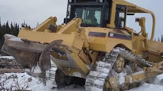 Plowing in Alberta, Canada