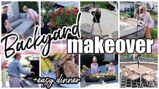 *NEW* BACKYARD MAKEOVER AFFORDABLE WAYFAIR FINDS CREATING AN OUTDOOR OASIS TIFFANI BEASTON MAKEOVERS