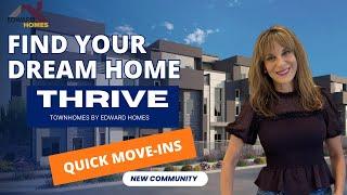 THRIVE BY EDWARD HOMES #townhomes #lasvegas #quickmovein