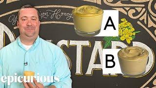 Mustard Expert Guesses Cheap vs Expensive Mustard | Price Points | Epicurious