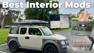 5 Interior Upgrades For The Honda Element