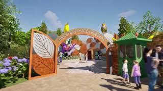 Fly-through rendering of Saint Louis Zoo's Destination Discovery