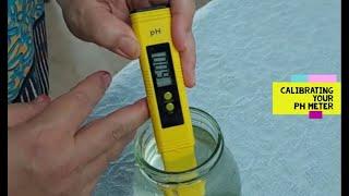 How to calibrate PH Meter for your hydroponic garden