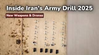 Inside Iran’s Army Military Drill 2025 | New Weapons, Drones, and Special Forces in Action!