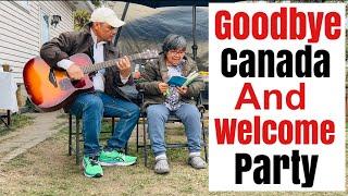 GOOD BYE CANADA and WELCOME party of mom in-law | visitor visa Canada | family vlog  |sarah buyucan