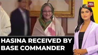 Hindon Airbase Commander, Air Commodore Sanjay Chopra Receives Sheikh Hasina | India Today