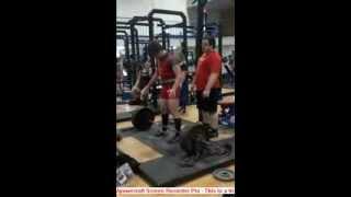 Greg LaBorde 405 Pounds Plus 45 Pounds In Chains Double