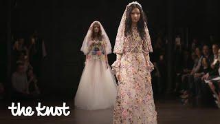 Boho Wedding Dress Trend Round Up | Bridal Fashion Week | The Knot