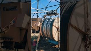 OVERHEAD LINES WORKIBG MASCHINE #maschine #overhead #high #electrical #kvs #mva #shorts #viralvideo