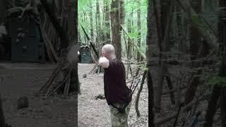 25 Yard Shot in the Hanging Cube Target - Shrew Classic Hunter II #archery #archerylife #3darchery