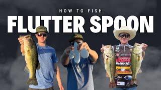 The Flutter Spoon Catches Big Bass!!