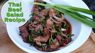 Thai Beef Salad Recipe, สูตรสลัดเนื้อไทย