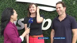 Emily Mortimer and Alessandro Nivola | US Open Now Interview