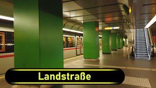 U-Bahn Station Landstraße - Vienna  - Walkthrough 