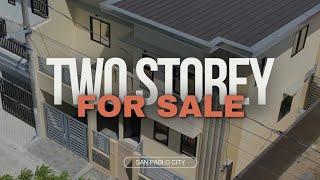 Two Storey Single Attached Ready for Occupancy | For Sale | San Pablo City
