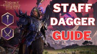 Staff / Dagger Skill Build And Rotation Guide | Throne and Liberty