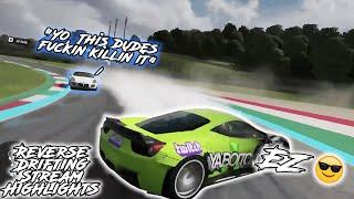 Reverse Drifting REACTIONS | Stream Highlights