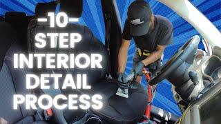 10 Step Interior Detail Process To Clean Any Vehicle Interior