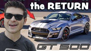 Is the GT500 ROARING Back? Ford Fuels the Rumors!