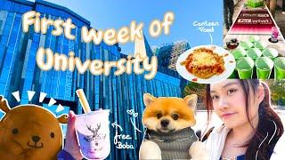 My first week of university! | ERSTI exploring Leipzig, first Vlog, new friends, partying‍