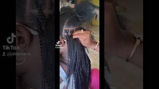 Neat knotless braids ️