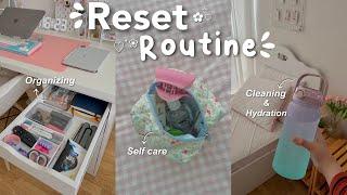 Reset with me!‍️| trying to get back on track after traveling & cleaning motivation!!