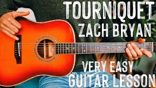 Tourniquet Zach Bryan Guitar Tutorial // Tourniquet Guitar Lesson #1018