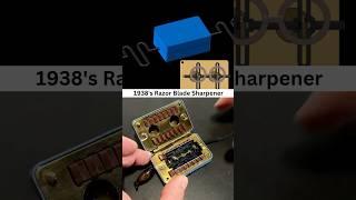Old Razor Blade Sharpner - We tried scotch yoke mechanism  | 1938’s Mechanism  #cad #engineer