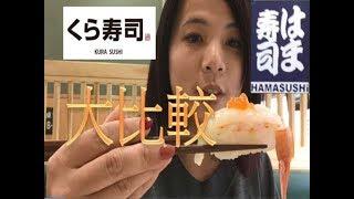 台中景點/台中軟體園區/大里/週休二日/HAMASUSHI與KURA SUSHI（藏壽司）究竟有何不同？！