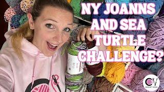 Ny Joann Trip Finding New Yarn and How Many Sea Turtles Can I Make in a Week?