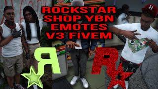RockStar⭐️ YBN EMOTES V3 FiveM NOW Available At RockStar Shop!!