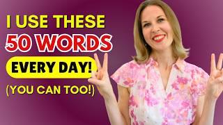 I use these 50 words every day: Daily English Vocabulary