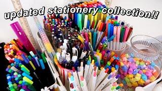 my UPDATED stationery collection!! | brush pens, pens, markers, and MORE