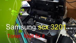 Samsung Printer  SCX 3201G Toner foult fix it II extreme service point