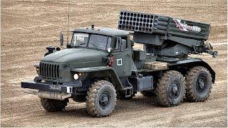 Tornado-g - Russian 122 mm Multiple Rocket Launcher