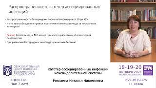 Катетер-ассоциированные инфекции мочевыделительной системы - Редькина Наталья