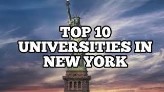 Top 10 universities in New York