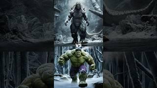 Hulk vs Godzilla vs Gaint Creatures (King Kong, Werewolf, Dragon, Mummies, yeti, Aliens, whiches)