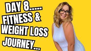 DAY 8: Transforming my body with a nutritionist approved diet // Weight loss & fitness journey