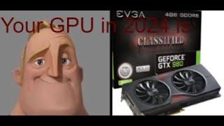 GTX 980 vs 2024 15 games tested with 12th gen i5 (EVGA GTX 980 4GB classified)